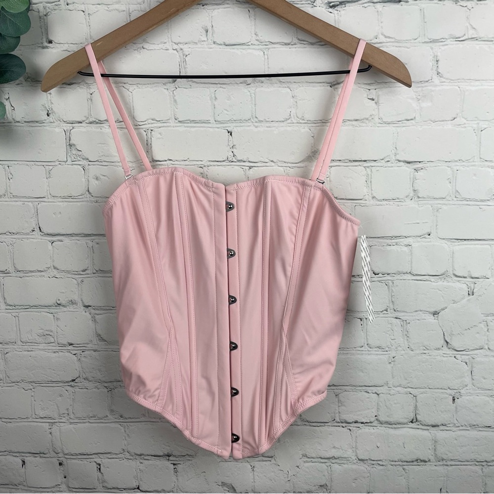 URBAN OUTFITTERS NWT Our From Under Fitted and Boned Bodice Corset size L